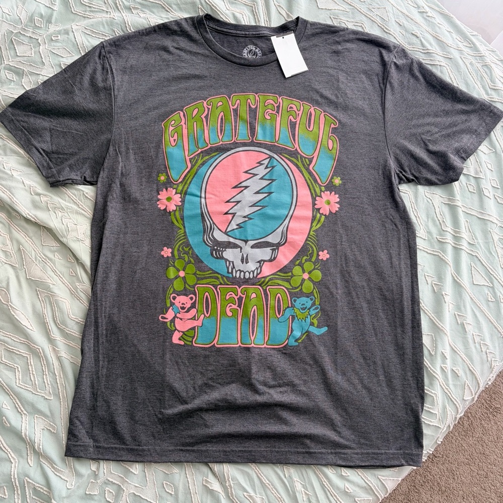 Graphic Tee/Tshirt - Grateful Dead Logo - Men’s L - NWOT - Picture 3 of 7